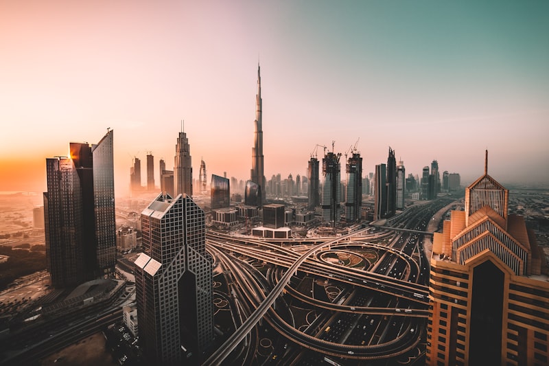 Dubai skyline UAE